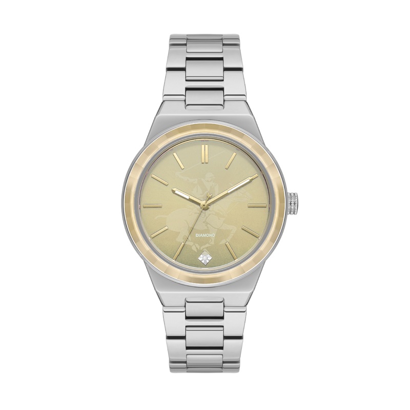 BEVERLY HILLS POLO CLUB Women’s Stainless Steel Quartz Watch  BP3584X.110