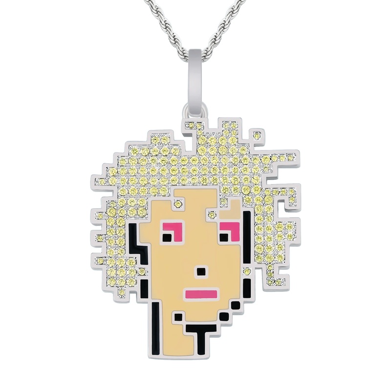 Big Daddy Cryptopunk NFT Pendant #3 – Limited edition