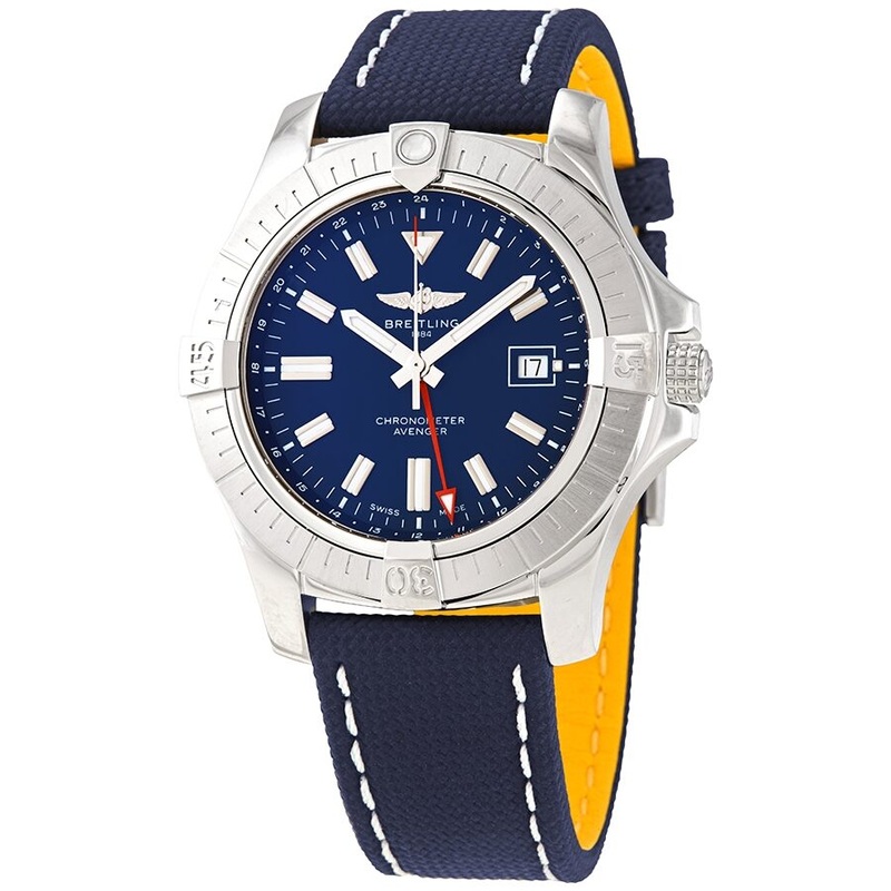 Breitling Avenger GMT 45 Automatic Blue Dial Men’s Watch A32395101C1X1