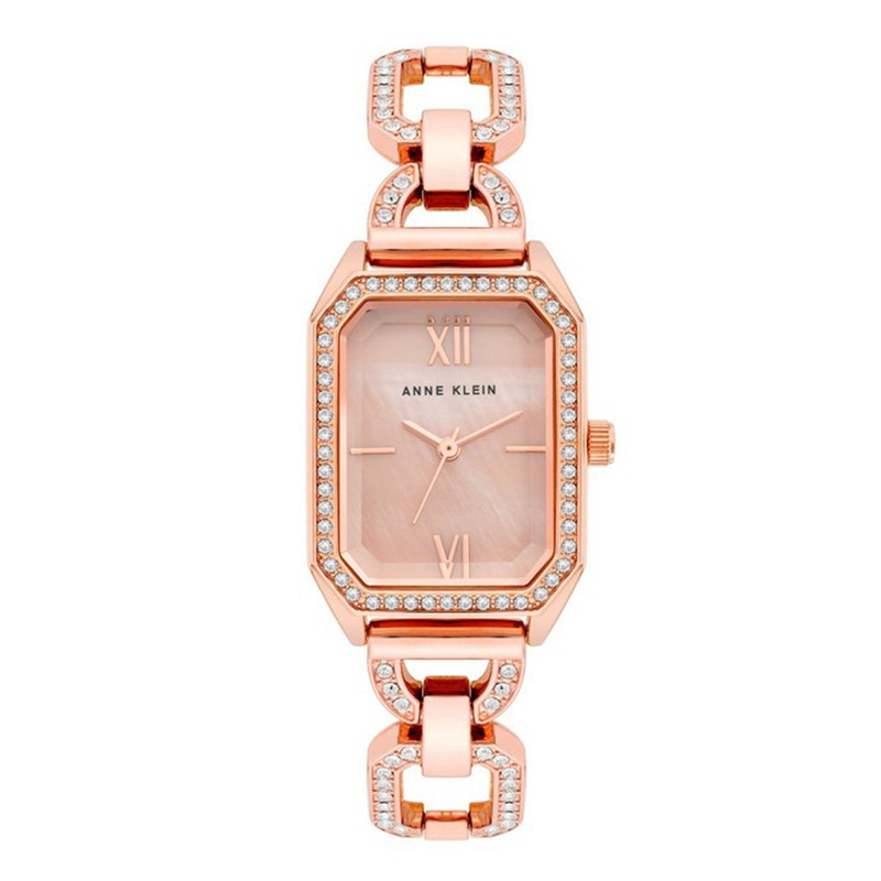 Anne Klein AK/4160PMRG Women’s Watch 30 Pink Stainless Steel