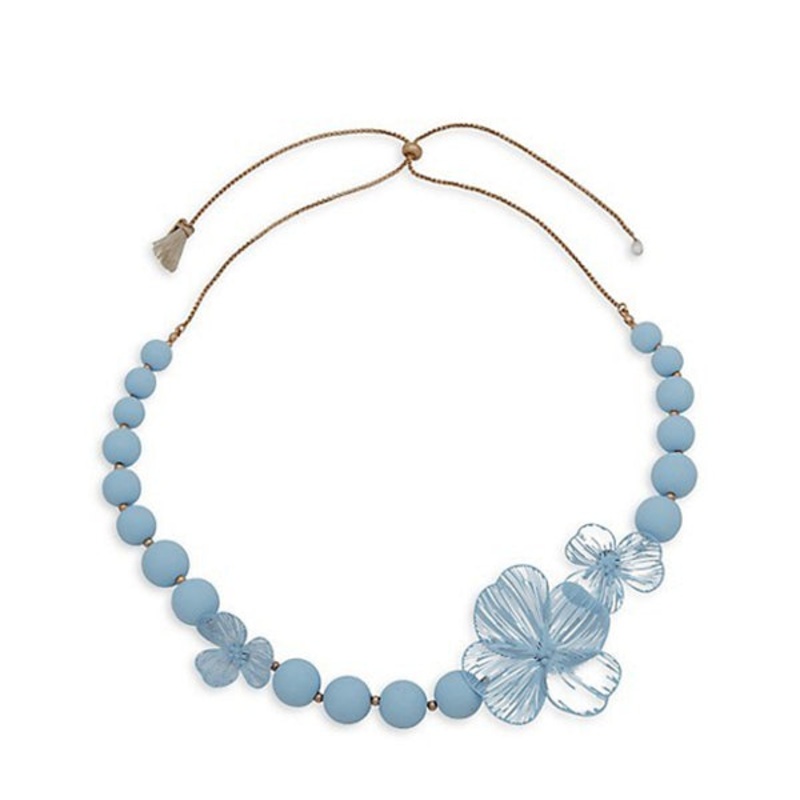 LONNA & LILLY JEWELRY 15N00115 NECKLACE Blue Brass NECKLACE