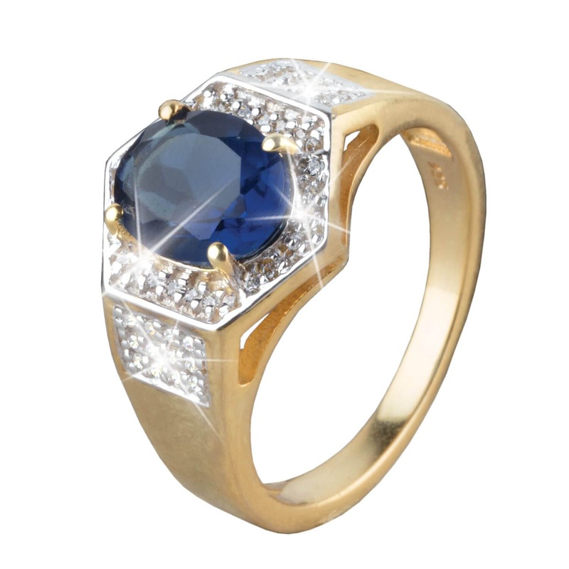 Oxford Navy Men’s Ring 13