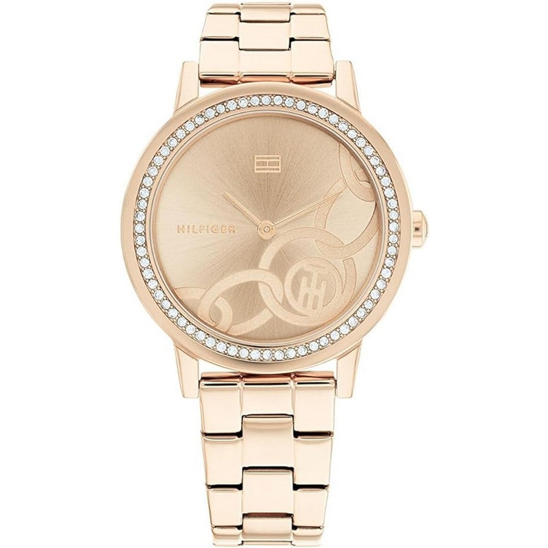 Tommy Hilfiger 1782436 Analogue Quartz Gold Bracelet Case diameter: 34 mm Women’s Watch 34 rose gold Stainless Steel