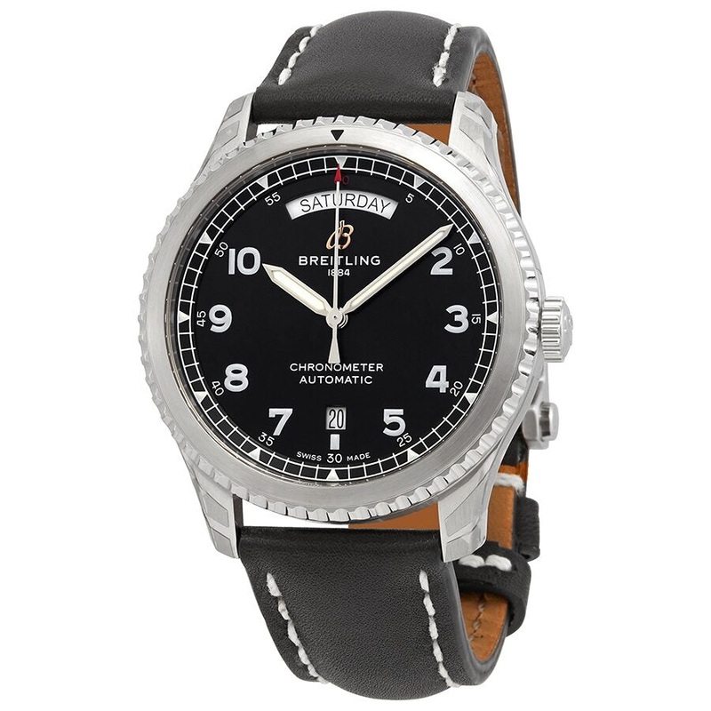 Breitling Aviator 8 Automatic Chronometer Black Dial Men’s Watch A45330101B1X2