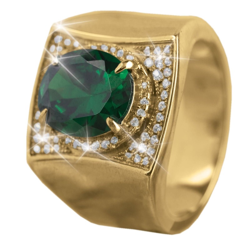 Green Magnate Ring 12