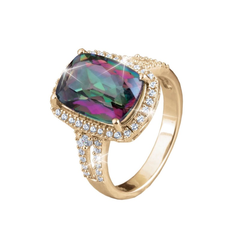 Mystic Quartz Ladies Ring 5