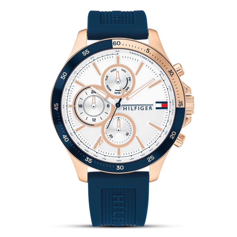 Tommy Hilfiger Quartz Multifunction White Dial Men’s Watch| TH1791778