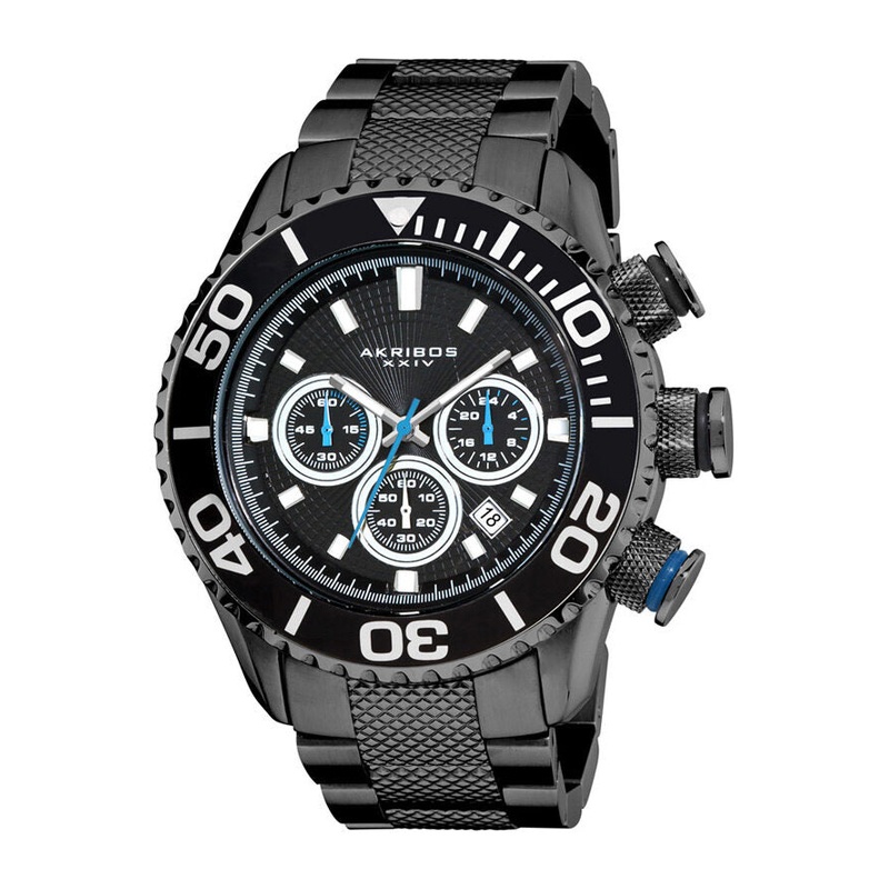 Akribos Xxiv Conqueror Men’s Watch AK512BK