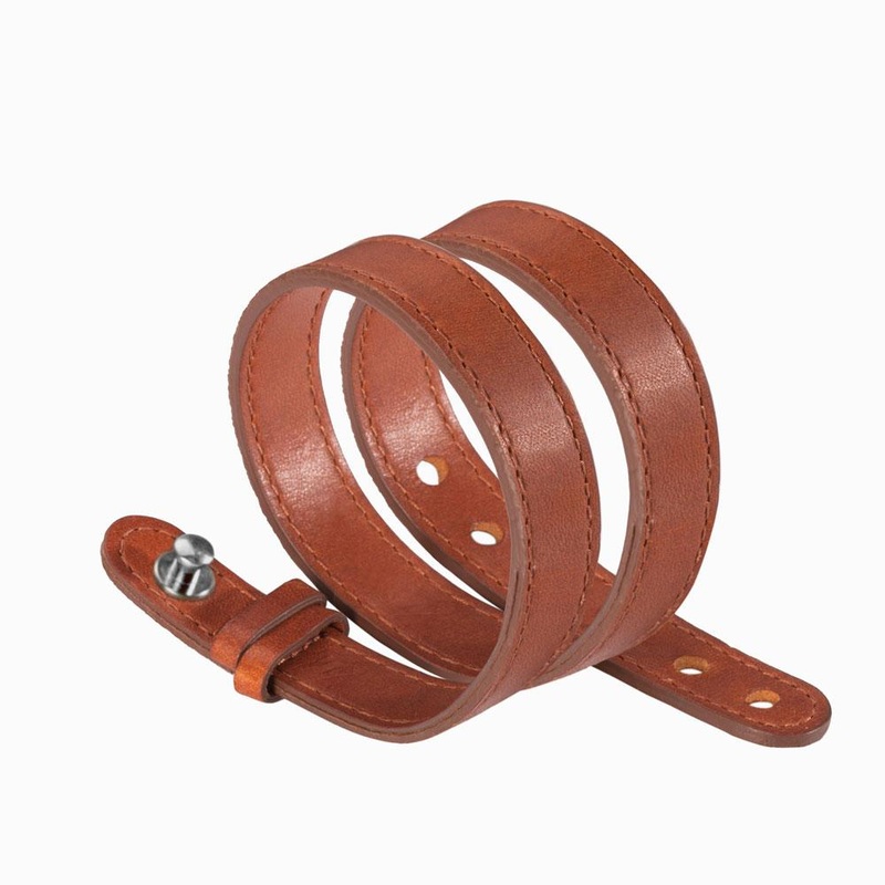 Tan Leather Wraparound – Steel Icon – Model 10-CWTST