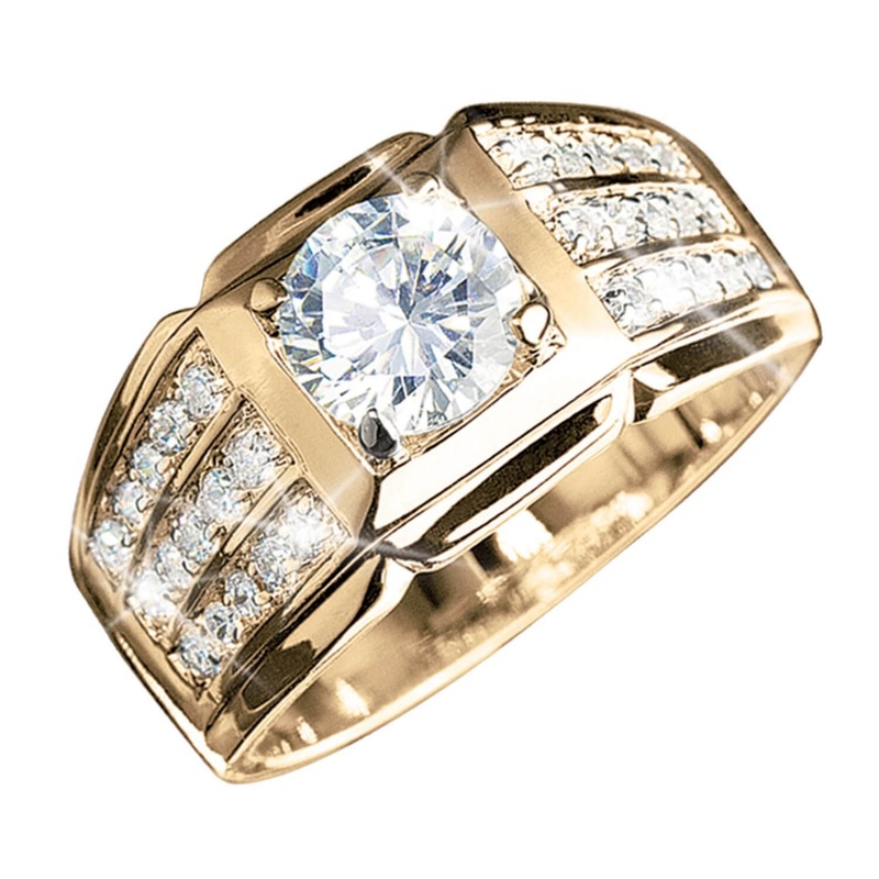 Techmaster Gold Men’s Ring 9