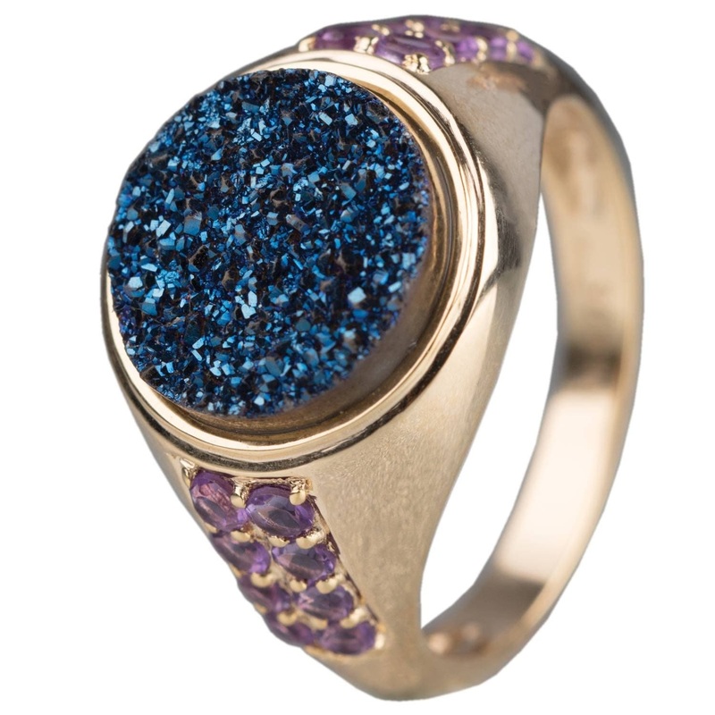 Druzy Quartz Ring 5