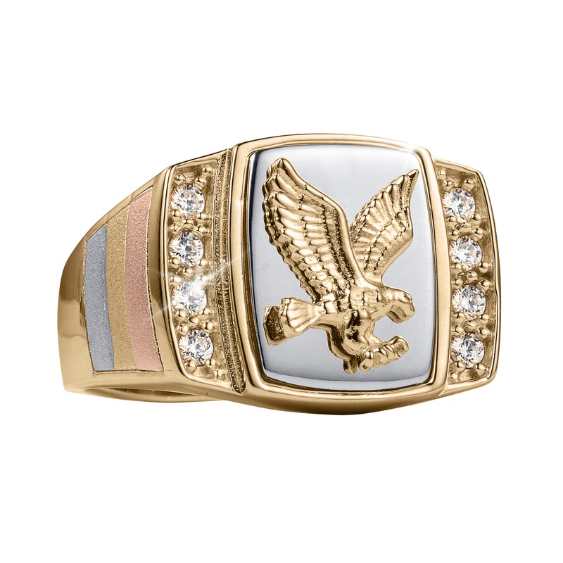 Eagle’s Gaze Men’s Ring 9