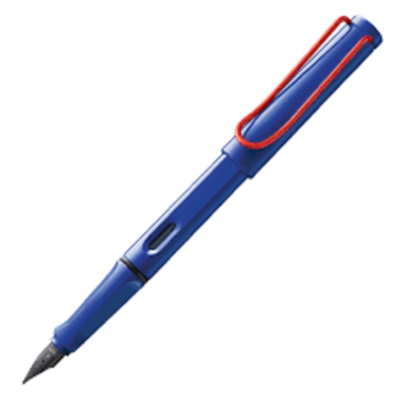 LAMY Safari Fountain Pen blue Red B Blue plastic