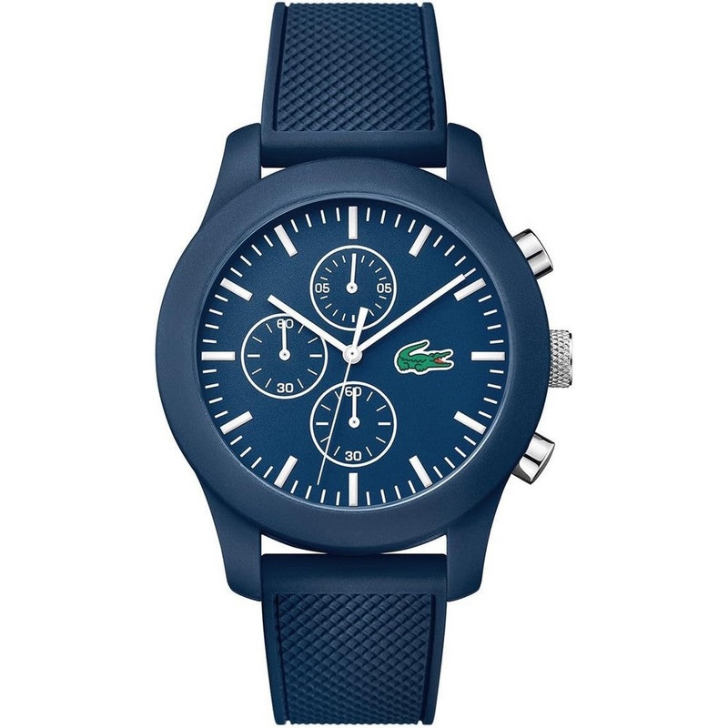 LACOSTE 2010824 Chronograph Blue Men’s Watch 44 Blue Stainless Steel
