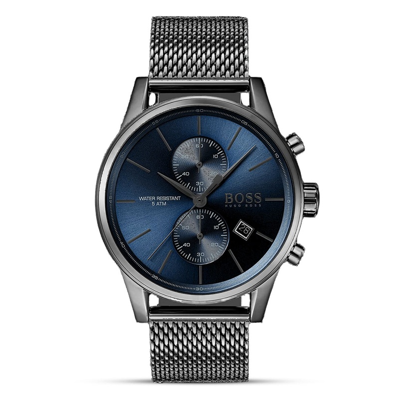 Hugo Boss Chronograph Mesh Blue Dial Men’s Watch | HB1513677