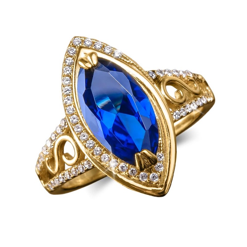 Ceylon Marquise Ring 5
