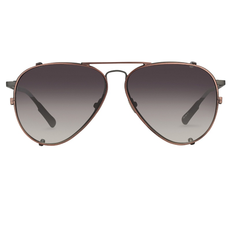Kris Van Assche Men’s Sunglasses Burgundy Bronze and Brown KVA81C3SUN