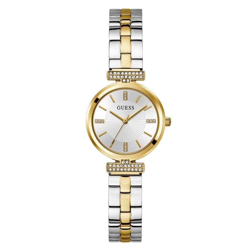 Ladies Array Yellow Gold Tone Stainless Steel Watch GW0762L5