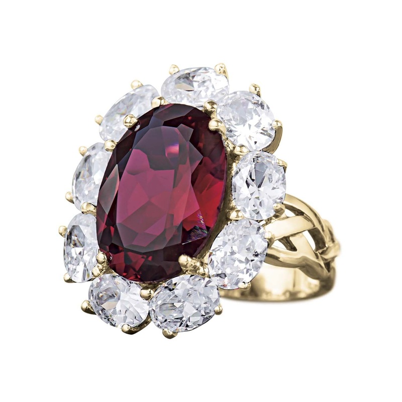 Ladies Flame Ring 5