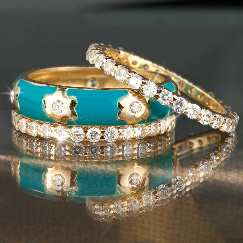 St. Tropez Stacker Rings 5