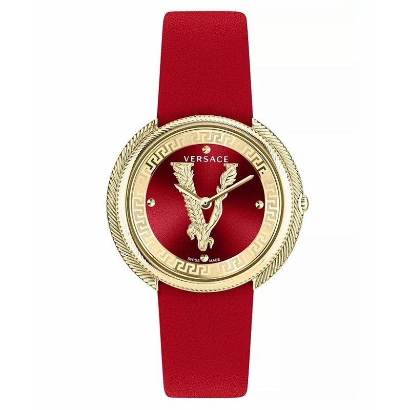 Versace Ladies Watch Thea 38mm Red Gold VE2CA0423