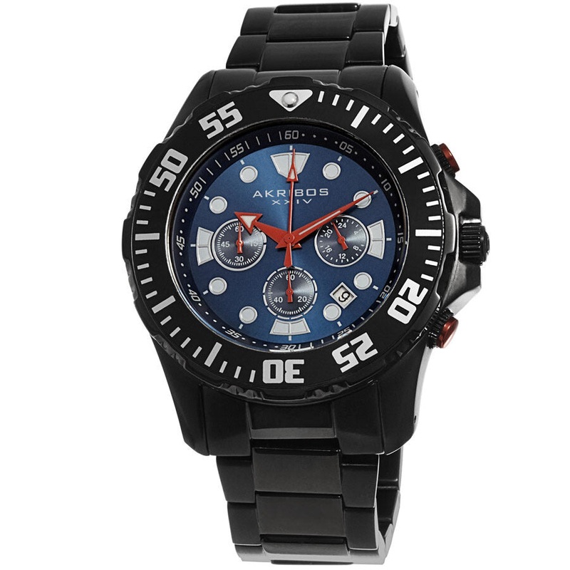 Akribos Xxiv Blue Men’s Watch AK661BK
