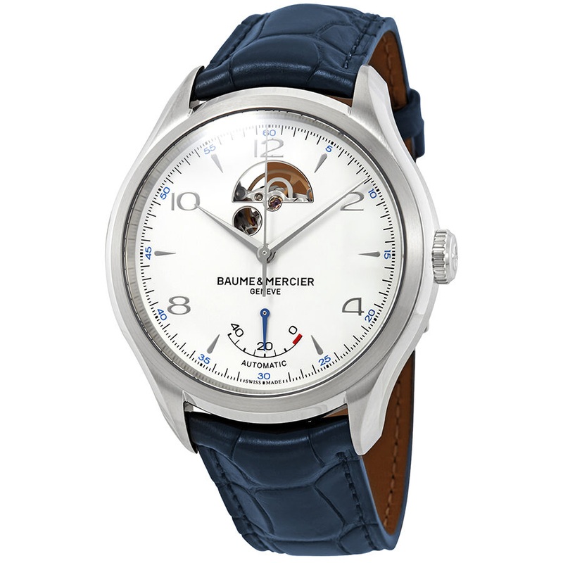 Baume et Mercier Clifton Power Reserve Automatic White Dial Men’s Watch 10448
