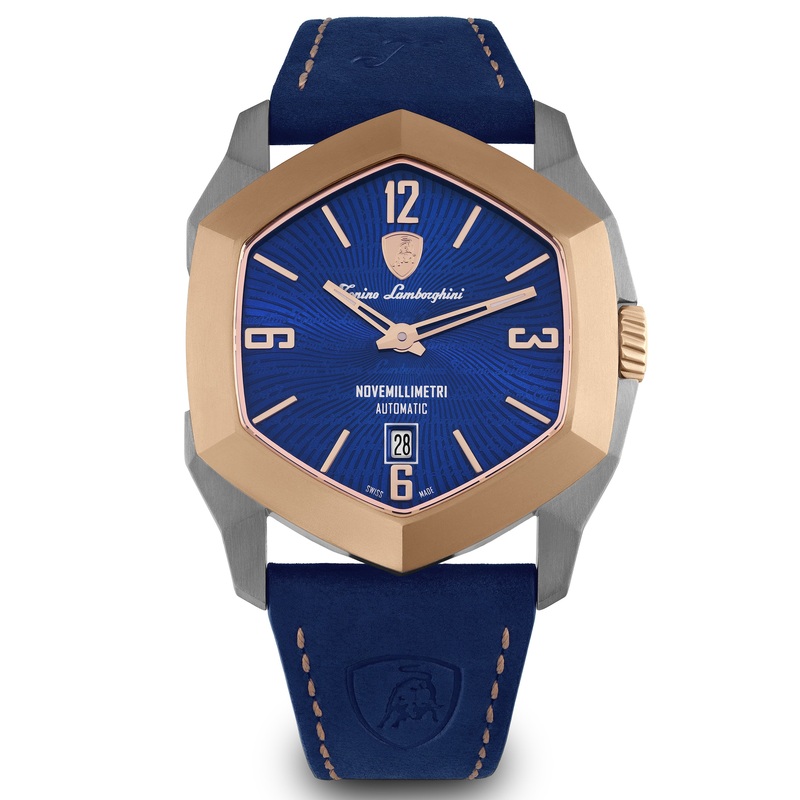 Tonino Lamborghini TLF-T08-3 Novemillimetri Men’s Blue Automatic Watch