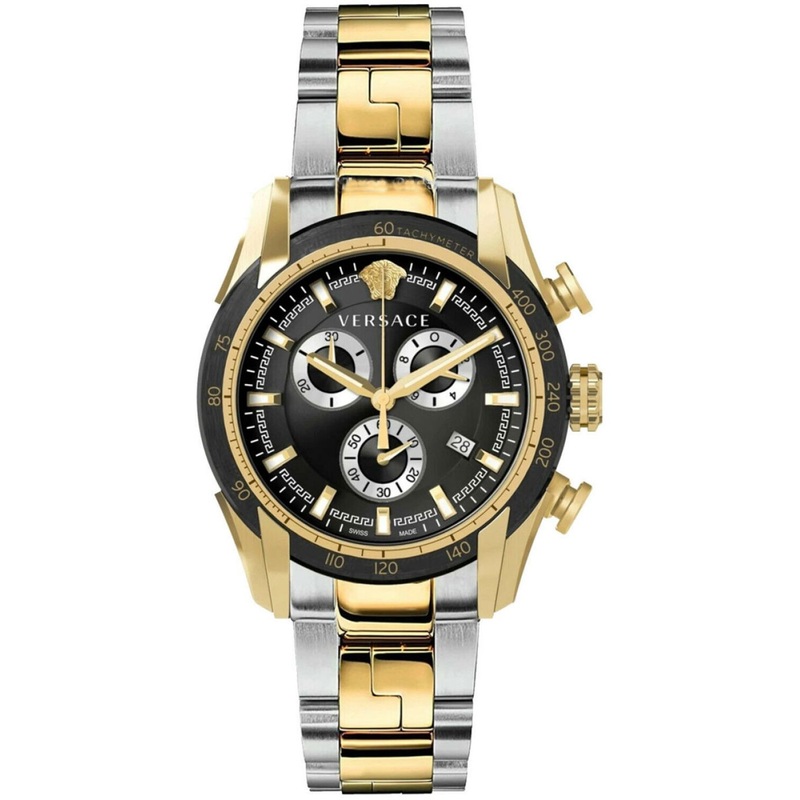 Versace V-Ray Chronograph Two-Tone Men’s Watch VE2I00421