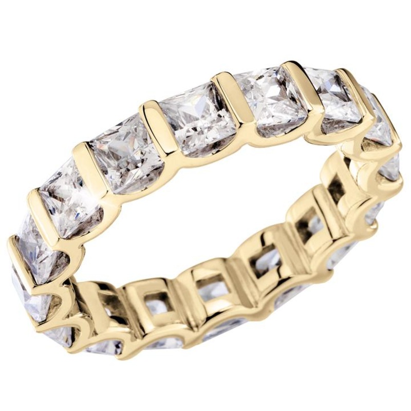 Princess Eternity Gold Ring 5