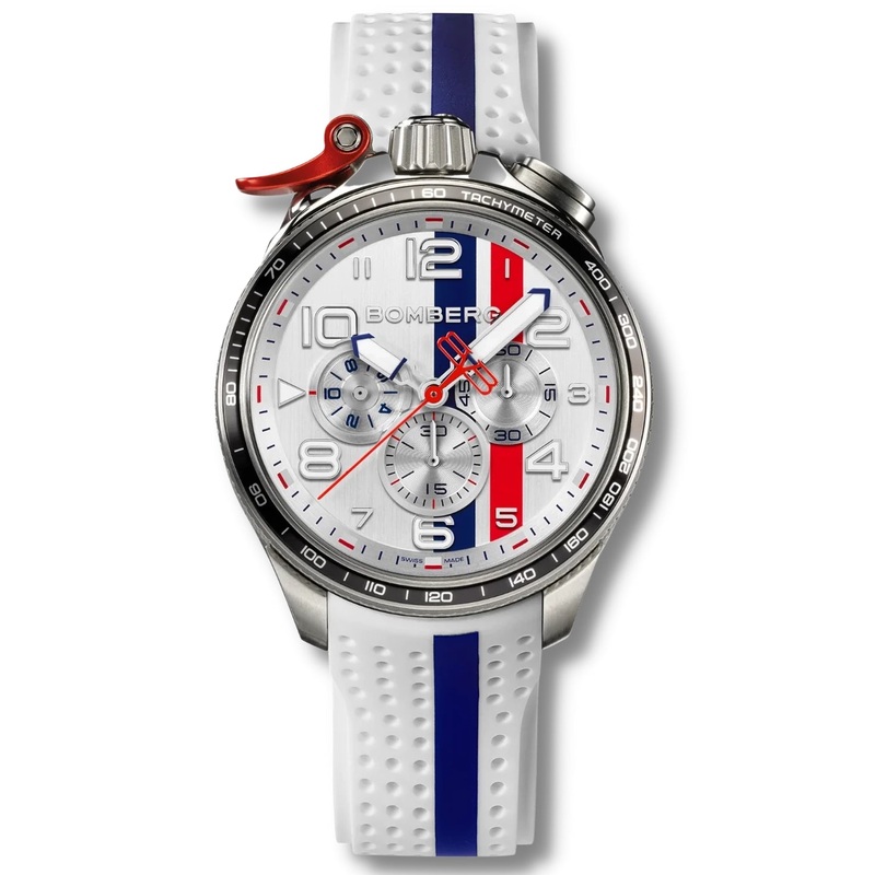 Bomberg Le Mans Men’s White Watch BS45CHSP.059-4.10