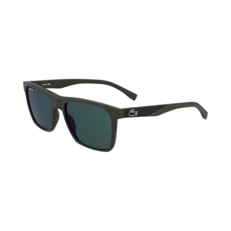 Lacoste Green Rectangular Sunglasses L900S 315 56