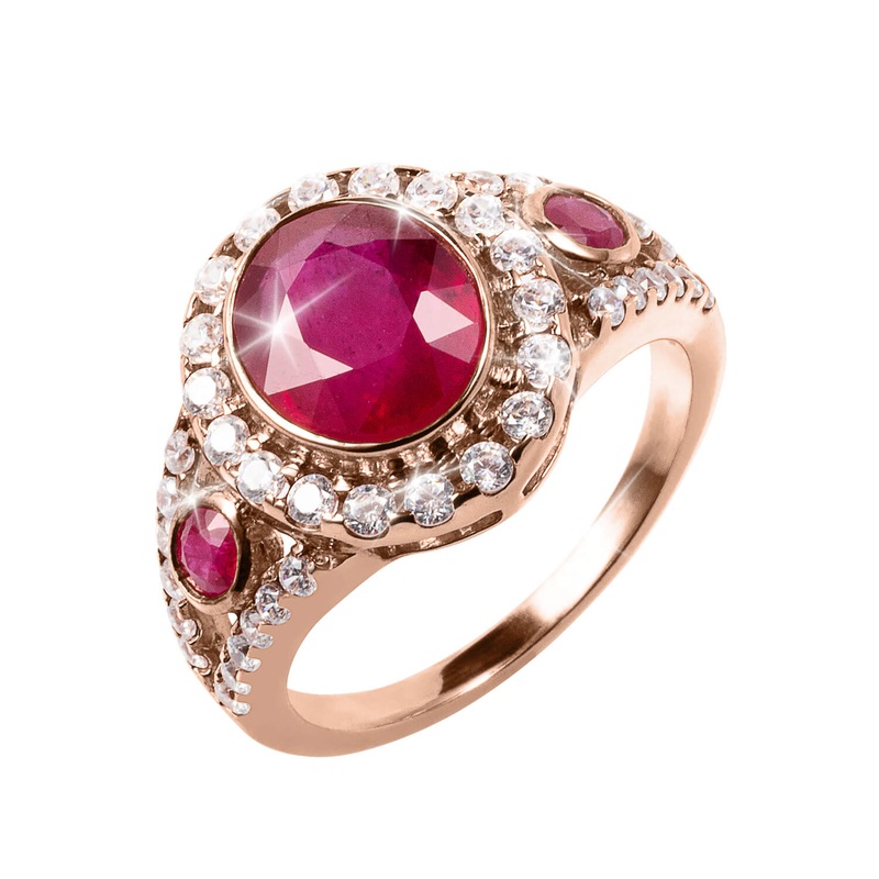Inflamed Ruby Ladies RIng 5