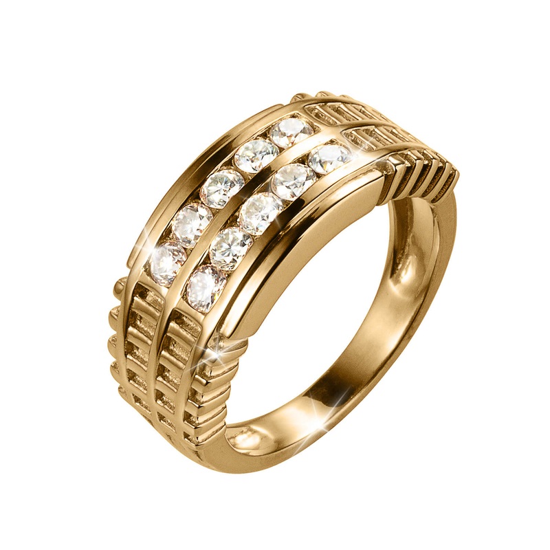 Lucent Moissanite Men’s RIng 12