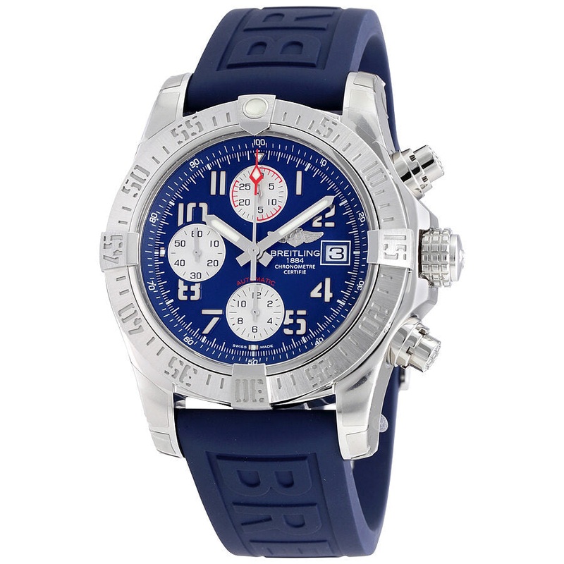 Breitling Avenger II Automatic Chronograph Blue Dial Men’s Watch A1338111/C870BLPT3 A1338111-C870-158S-A20S.1