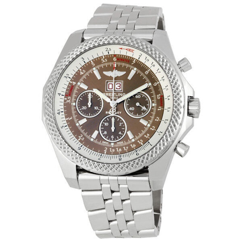Breitling Bentley 6.75 Bronze Dial Chronograph Men’s Watch A4436412-Q569SS