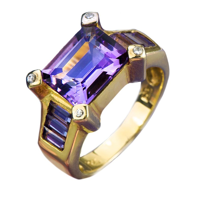 Cleopatra Amethyst Ring 5