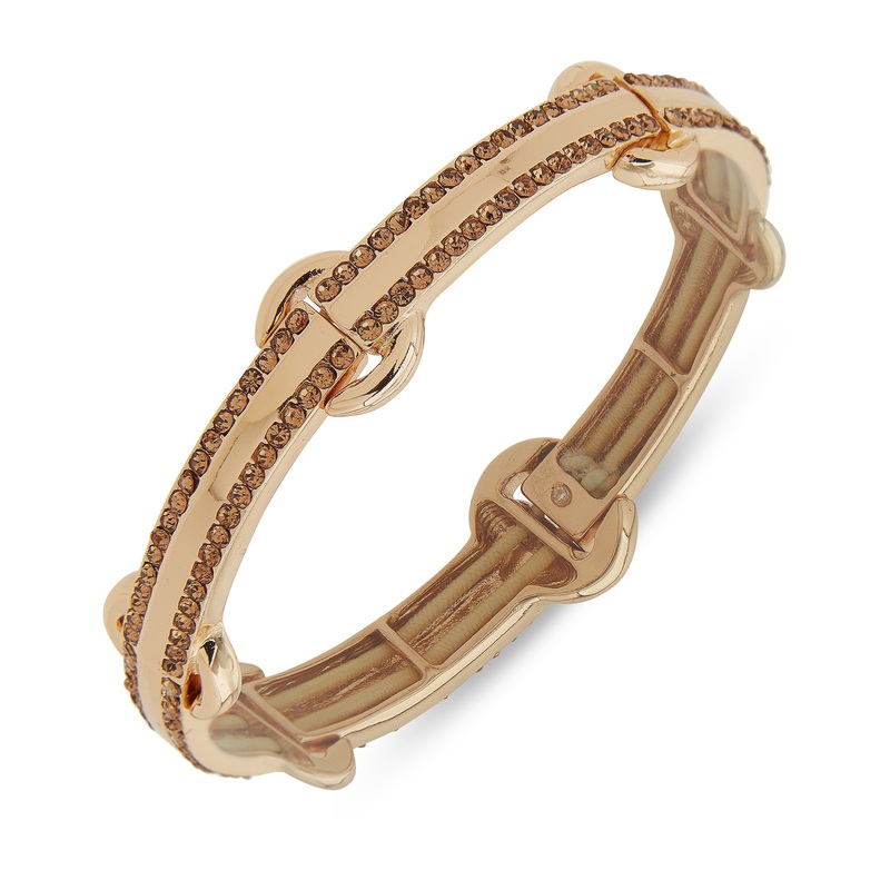Nine West 19B00848 Bracelet Set Smoked Gold & Smoked Topaz Bracelet Set