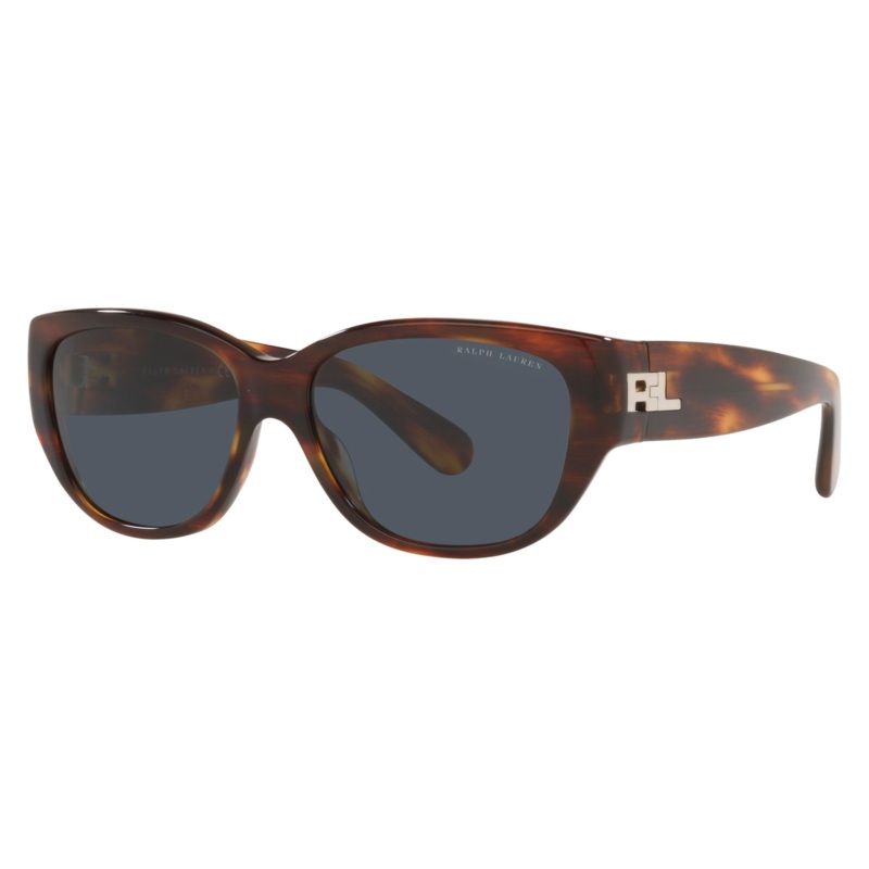 Ralph Lauren Women’s Sunglasses Butterfly Striped Havana RL8193 500787