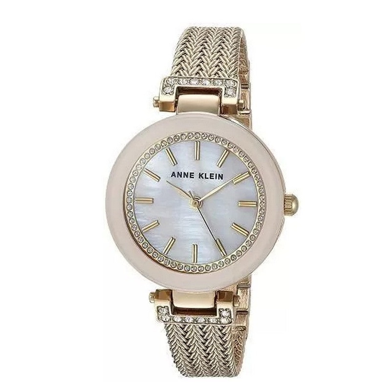 Anne Klein AK/1906PMGB Ladies Watch 35 Pink Stainless Steel