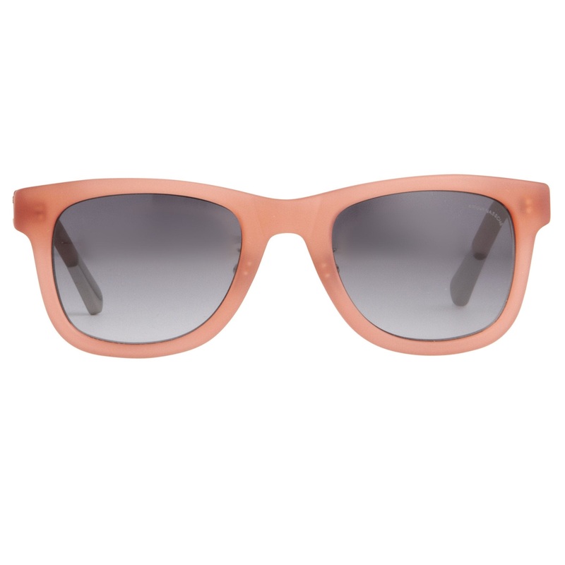 Kris Van Assche Sunglasses D-frame Orange and Grey