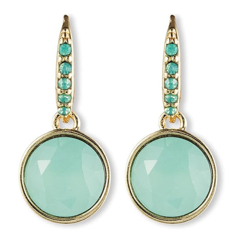 LONNA & LILLY JEWELRY 60359818 PIERCED EARRING Green steel PIERCED EARRING