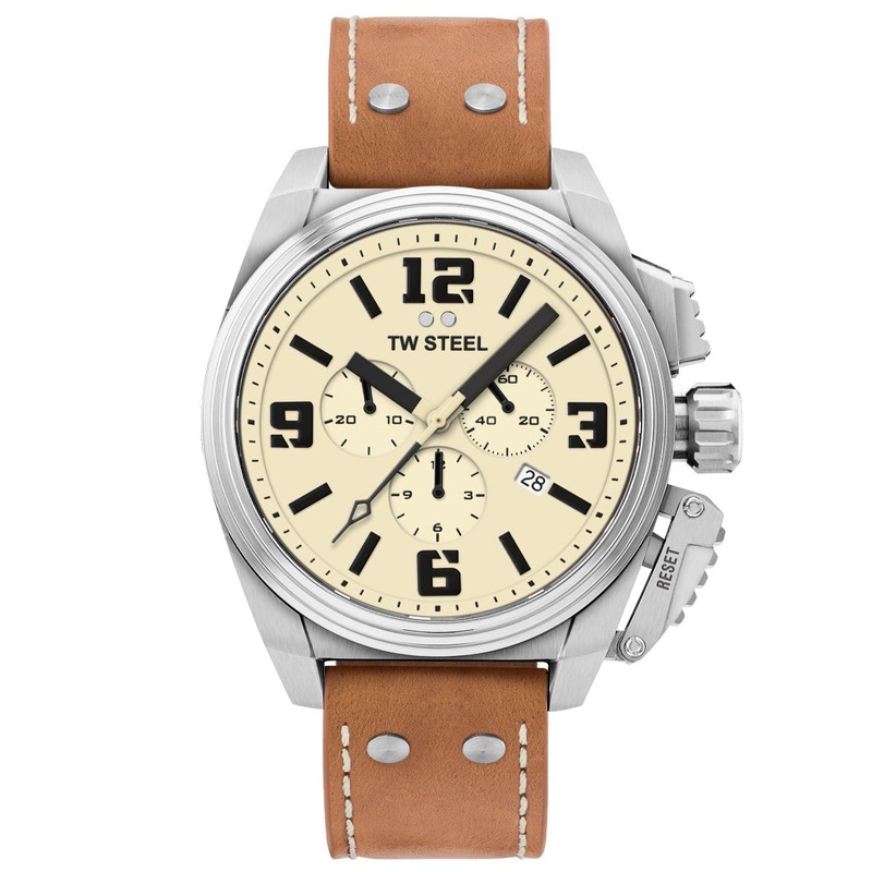 TW Steel Men’s Brown Canteen Watch TW1010