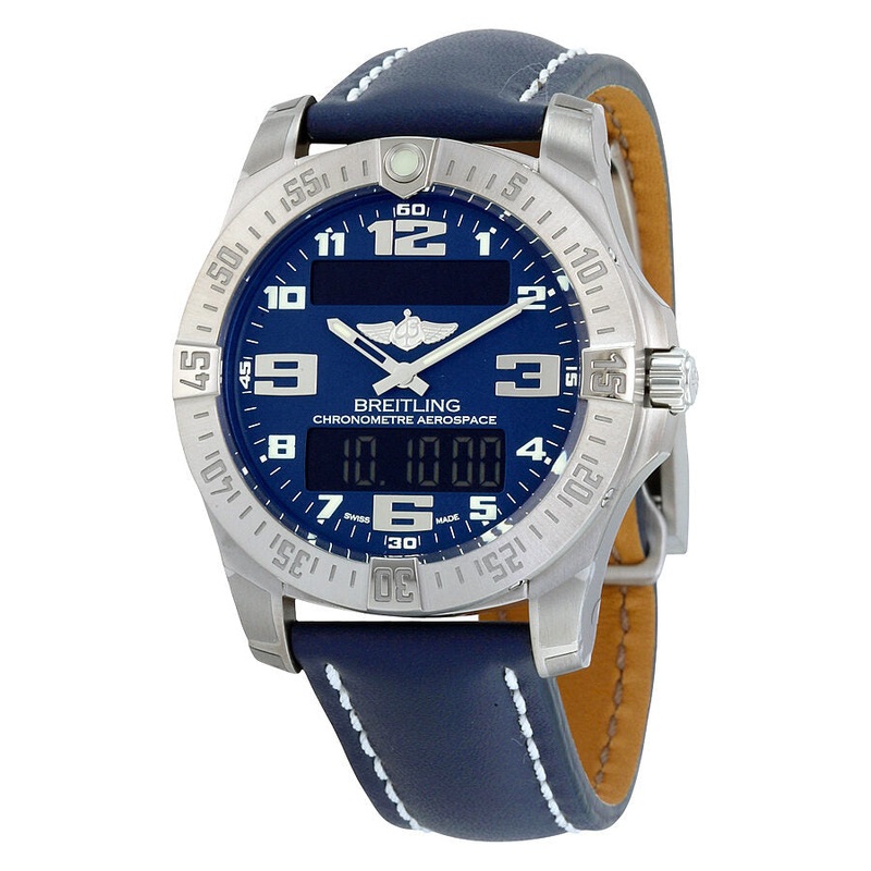 Breitling Aerospace EVO Blue Dial Quartz Men’s Watch E7936310-C869BLLD E7936310-C869-112X-A20DSA.1