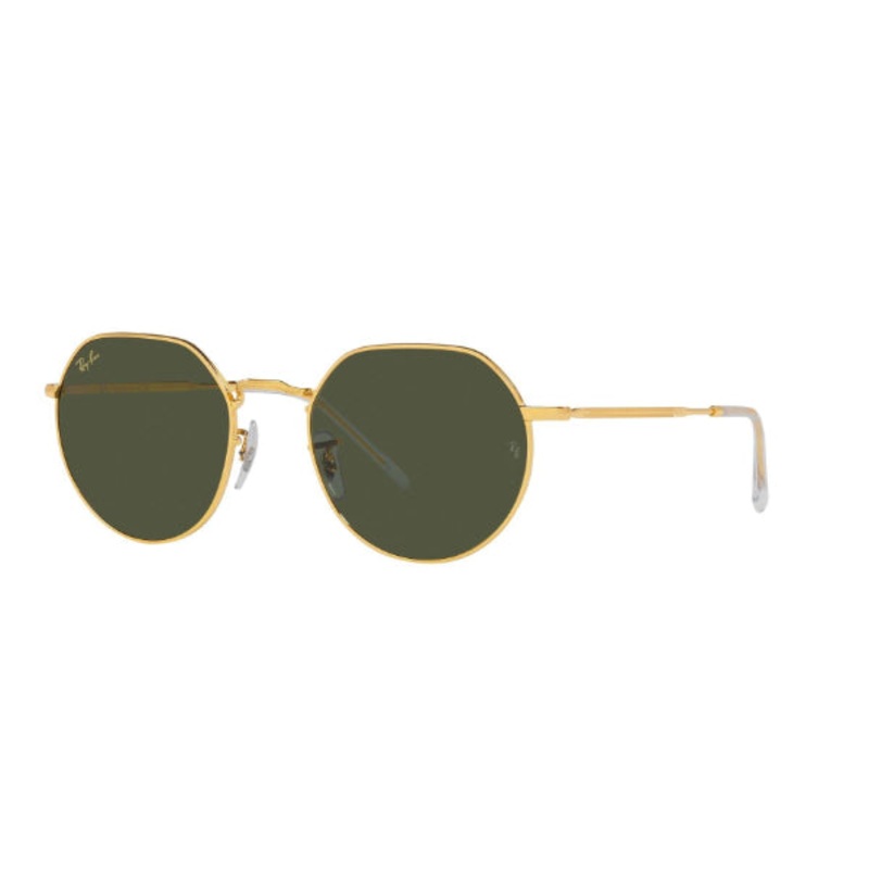 Ray-Ban Jack Polished Gold Sunglasses – Rb3565 919631 53
