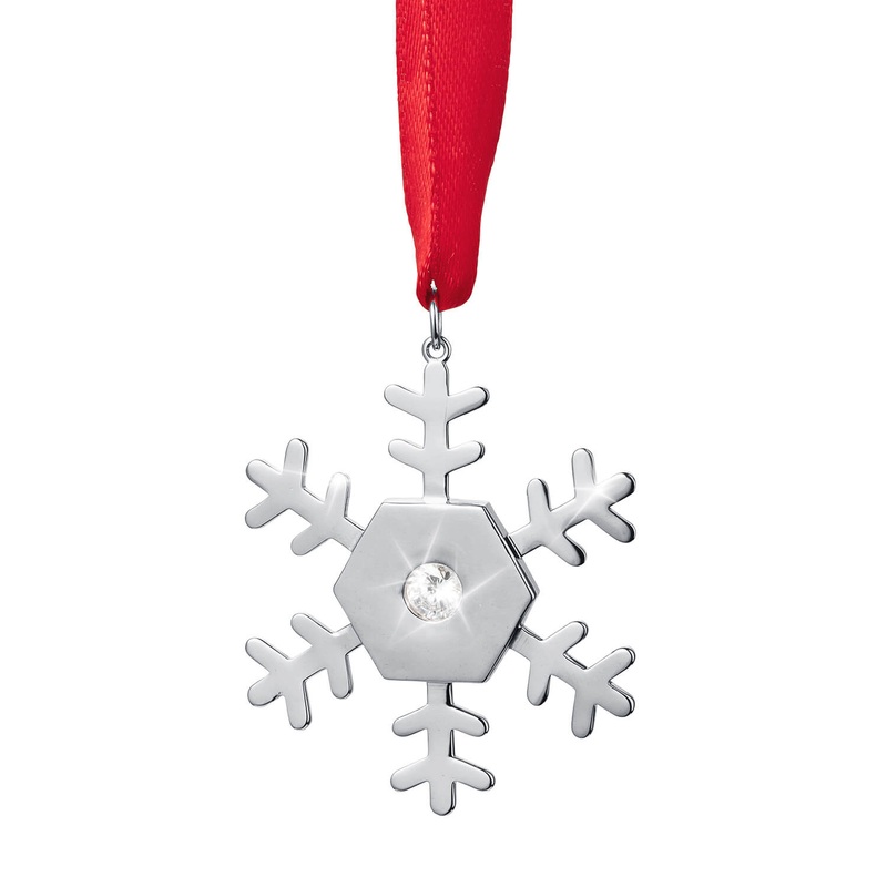 Festive Snowflake Tree Decoration