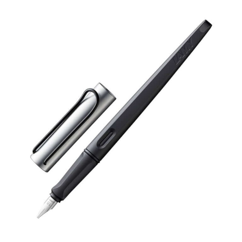 011 FP Lamy Joy 1.1 Calligraphy AL Black Black 1.5 Fountain Pen