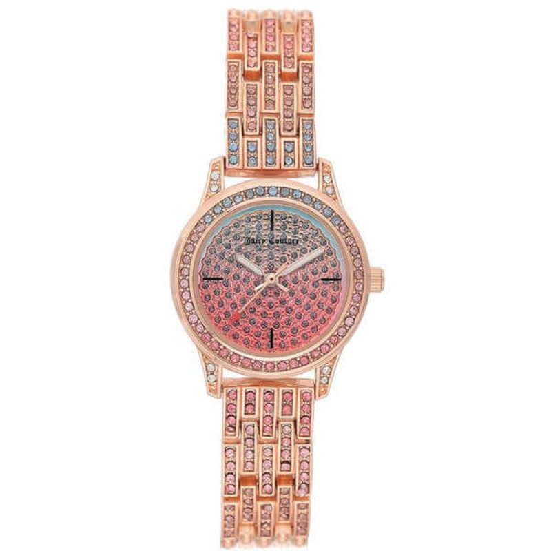 Juicy Couture Women’s Watch JC/1144MTRG – Rose Gold Metallic 40 Rose Gold Stainless Steel