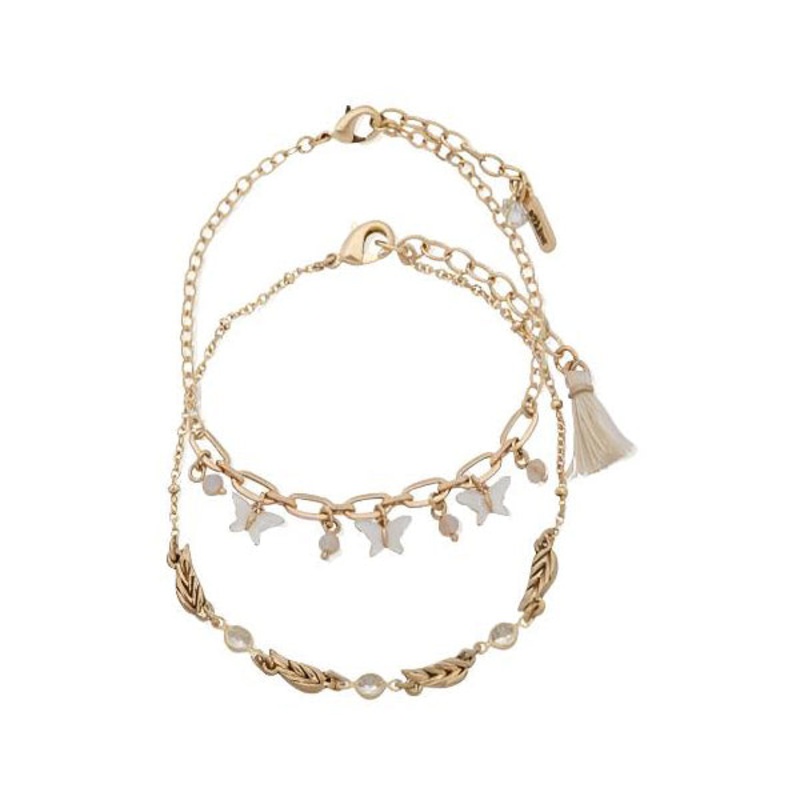 LONNA & LILLY JEWELRY 60566994 ANKLETS Gold Brass ANKLETS