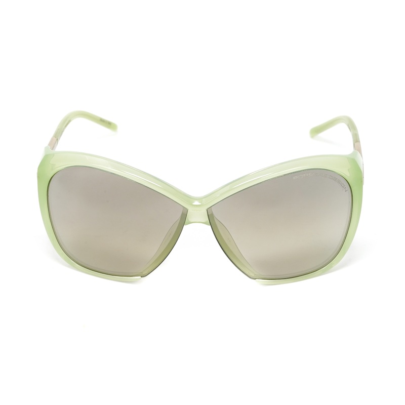 Porsche Design Ladies Sunglasses Oversized Light Green P8603 B